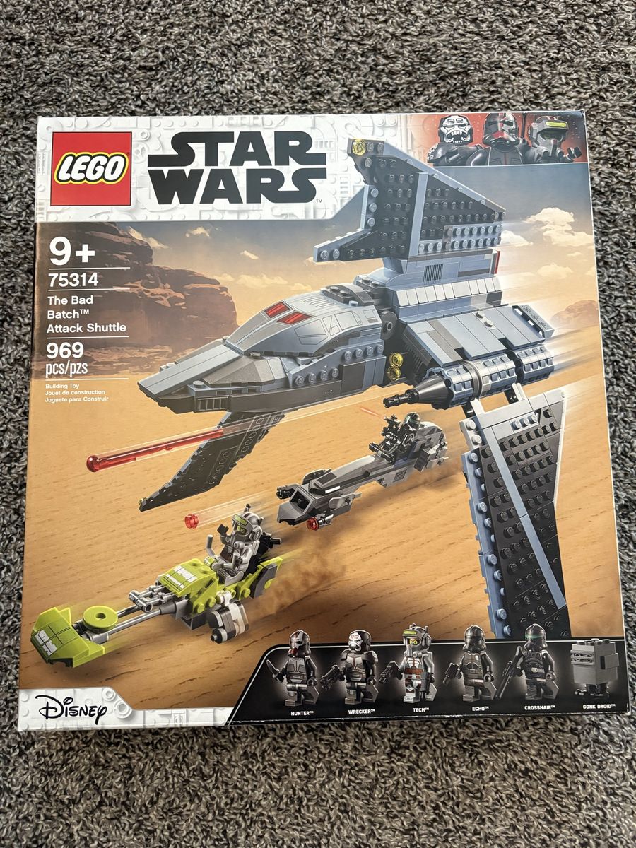 Lego Star Wars Bad Batch Shuttle 75314