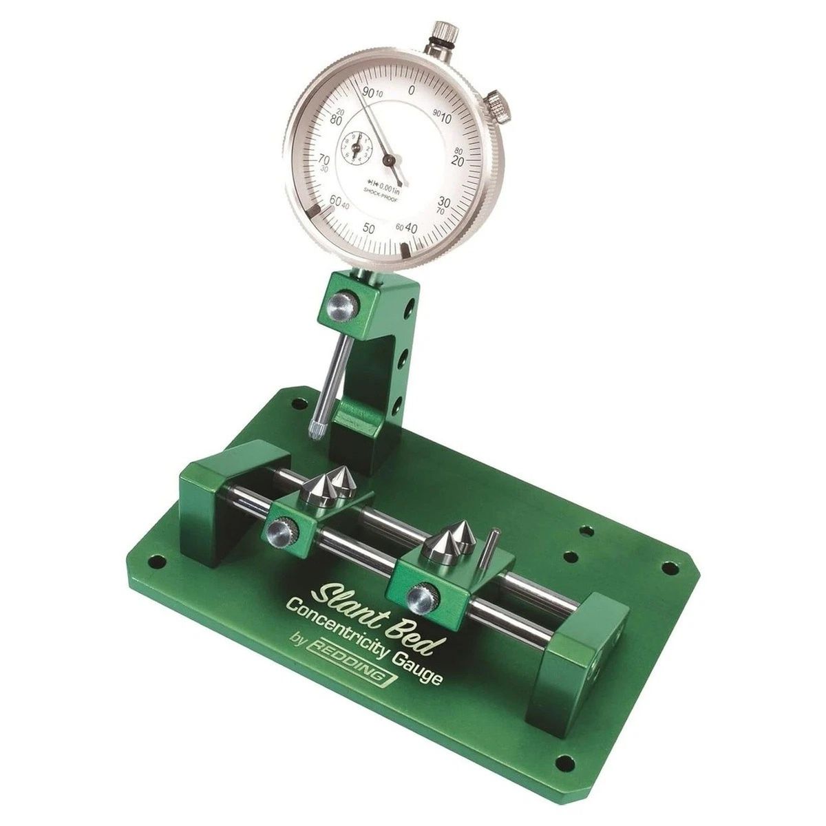 Redding (Sinclair) Slant Bed Concentricity Gauge For Run-Out