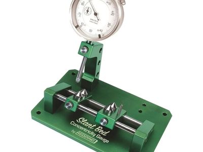 Redding (Sinclair) Slant Bed Concentricity Gauge For Run-Out