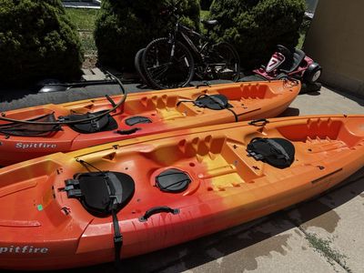 Lifetime Spitfire Orange/Yellow Kayak Sit-On-Top