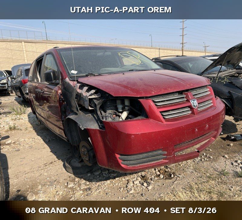 2008 Dodge Grand Caravan Parts - UTPAP Orem