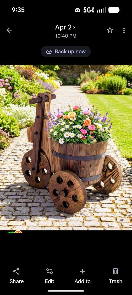 NEW IN BOX PLANTER Trycicle INDOOR OR OUTDOOR DECOR