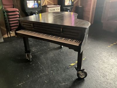 Baby Grand Piano. Stage Prop Not Real.