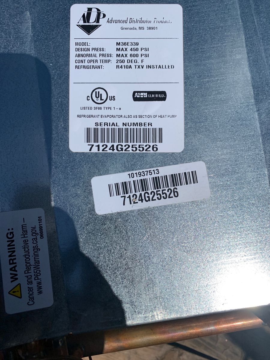 Air Conditioning EVAPORATION COIL