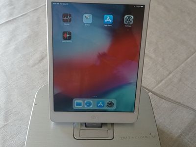 iPad mini 2 and Brookstone Bluetooth Dock/Radio
