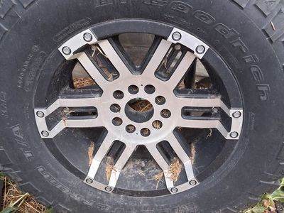 Rim and Tire 35x12.50xR18