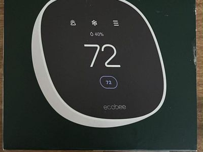 Ecobee Smart Thermostat Essential Black/White