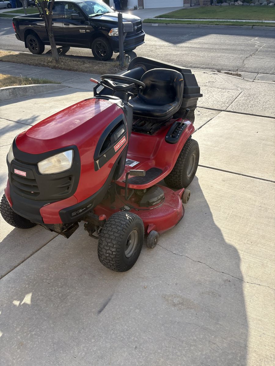 Craftsman riding mower