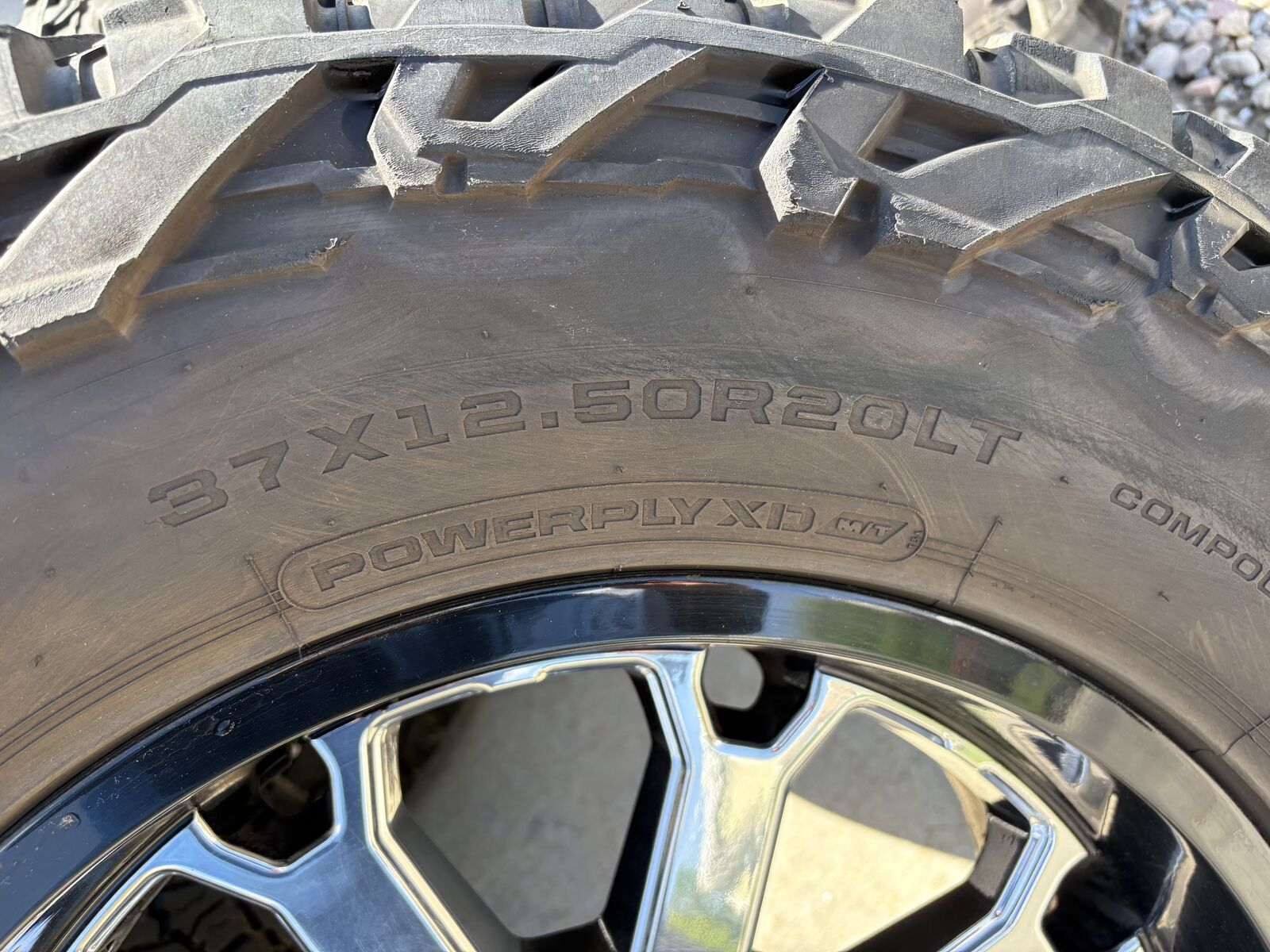 Mickey Thompson Baja boss tires and XD buck rims