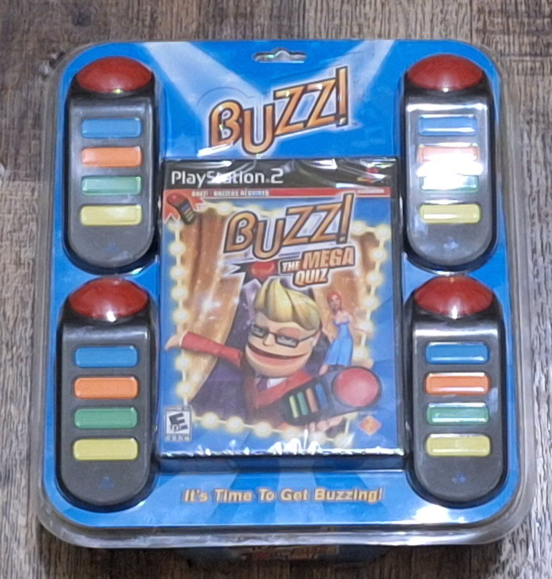 New PS2 Buzz The Mega Quiz Bunde