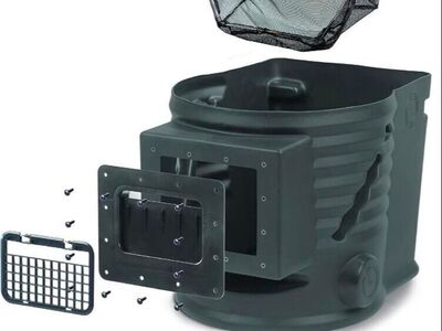 Little Giant SK10 10000 Gallon Per Hour Pond Skimmer Black No Lid 14940172