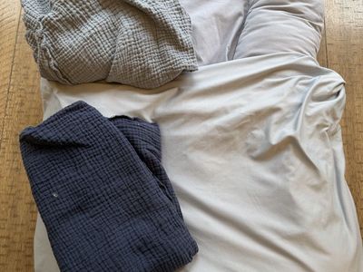 Portable Baby Lounger With Fitted Sheets $35