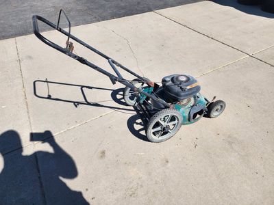 push lawn mower (runs great)