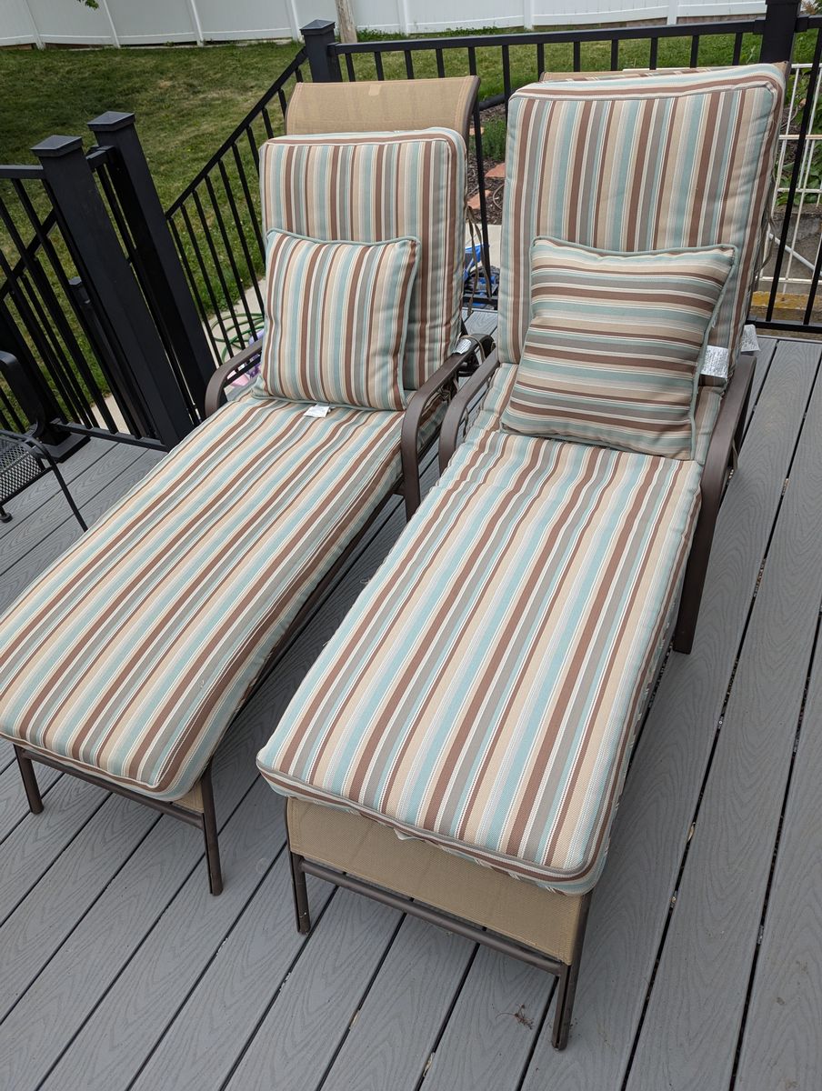Patio Lounge Chairs (two)