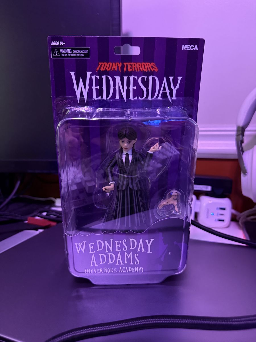 Wednesday Addams Toony Terrors NECA Action Figure