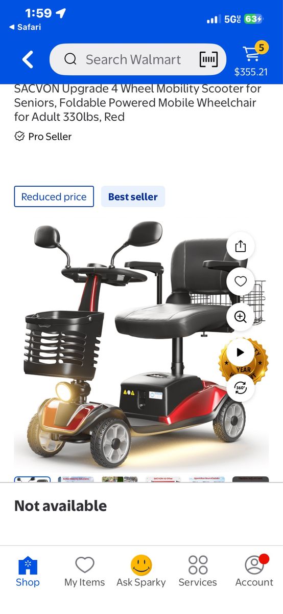 Sacvon Mobility Scooter