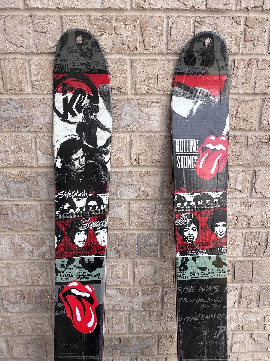 K2 Sidestash Rolling Stones Big Mountain Skis