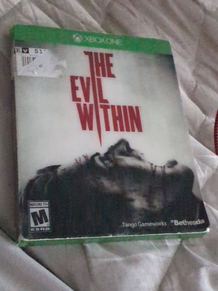 The evil within Xbox one game
