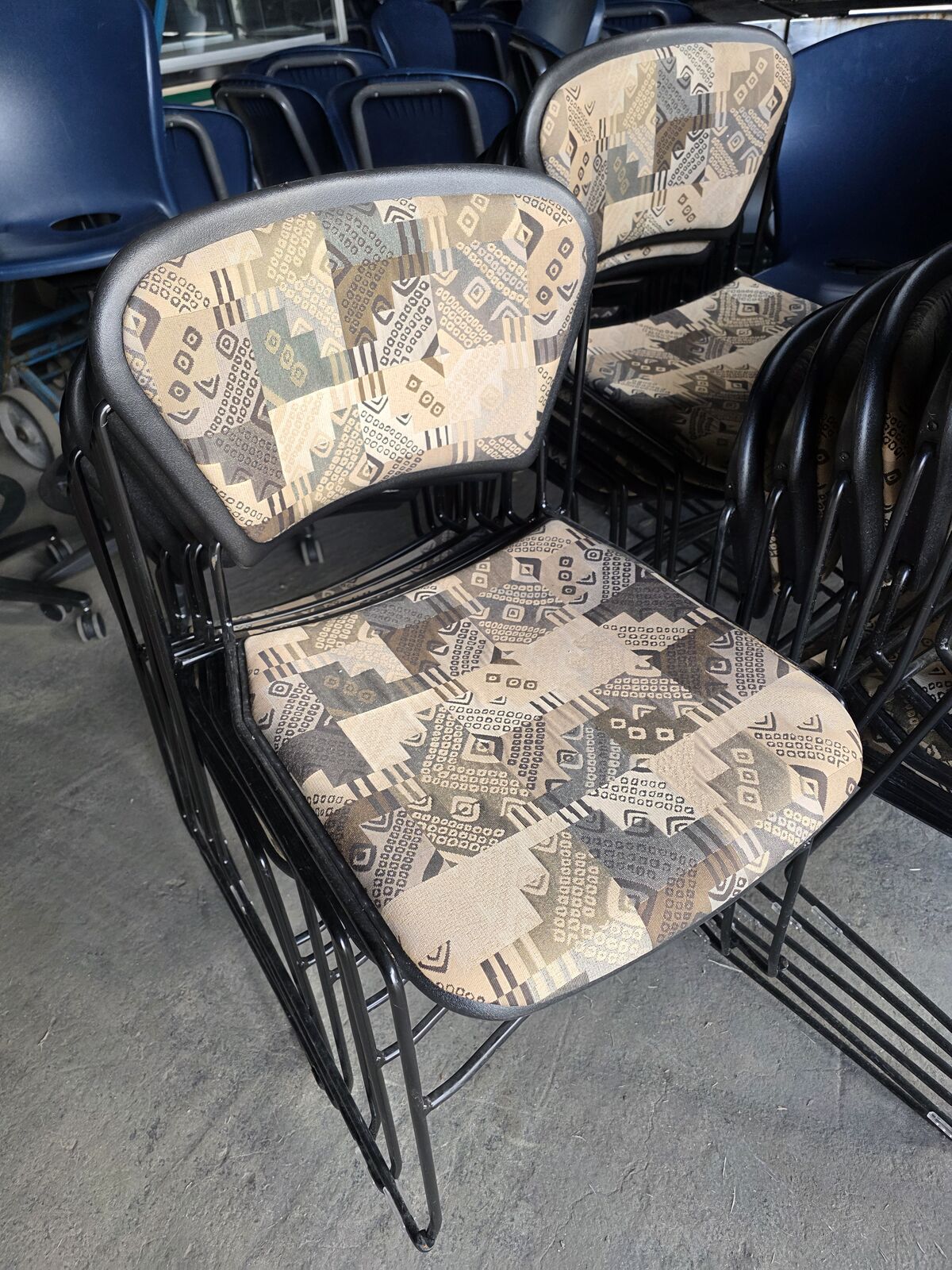 Decorative Office Chair Stacking