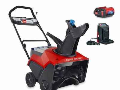 Brand New 60v Electric Toro Snowblower