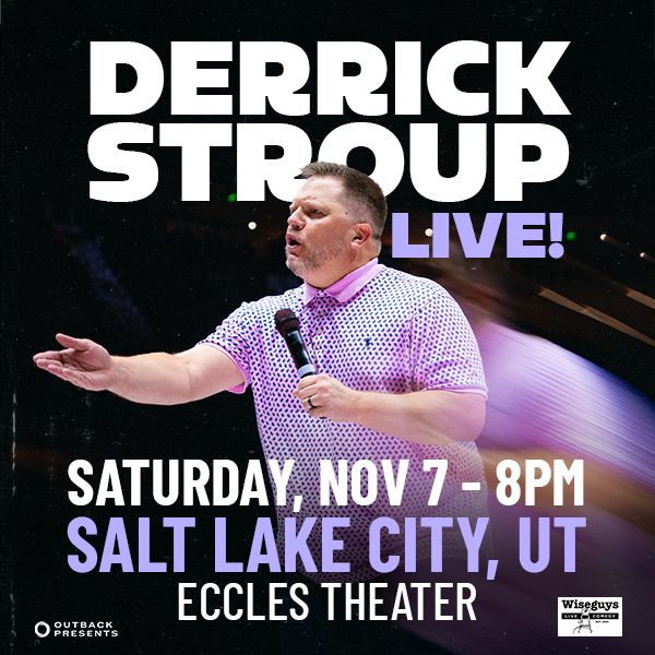 Derrick Stroup at Eccles Theatre
