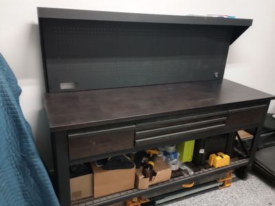 Heavy-Duty Garage Workbench