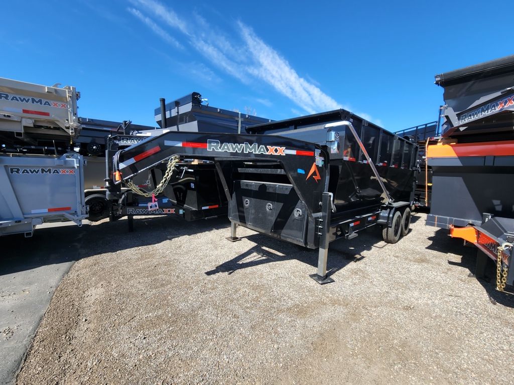 2026 RawMaxx 16' RDX Gooseneck 16K Roll Off Dump T
