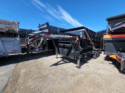 2026 RawMaxx 16' RDX Gooseneck 16K Roll Off Dump T