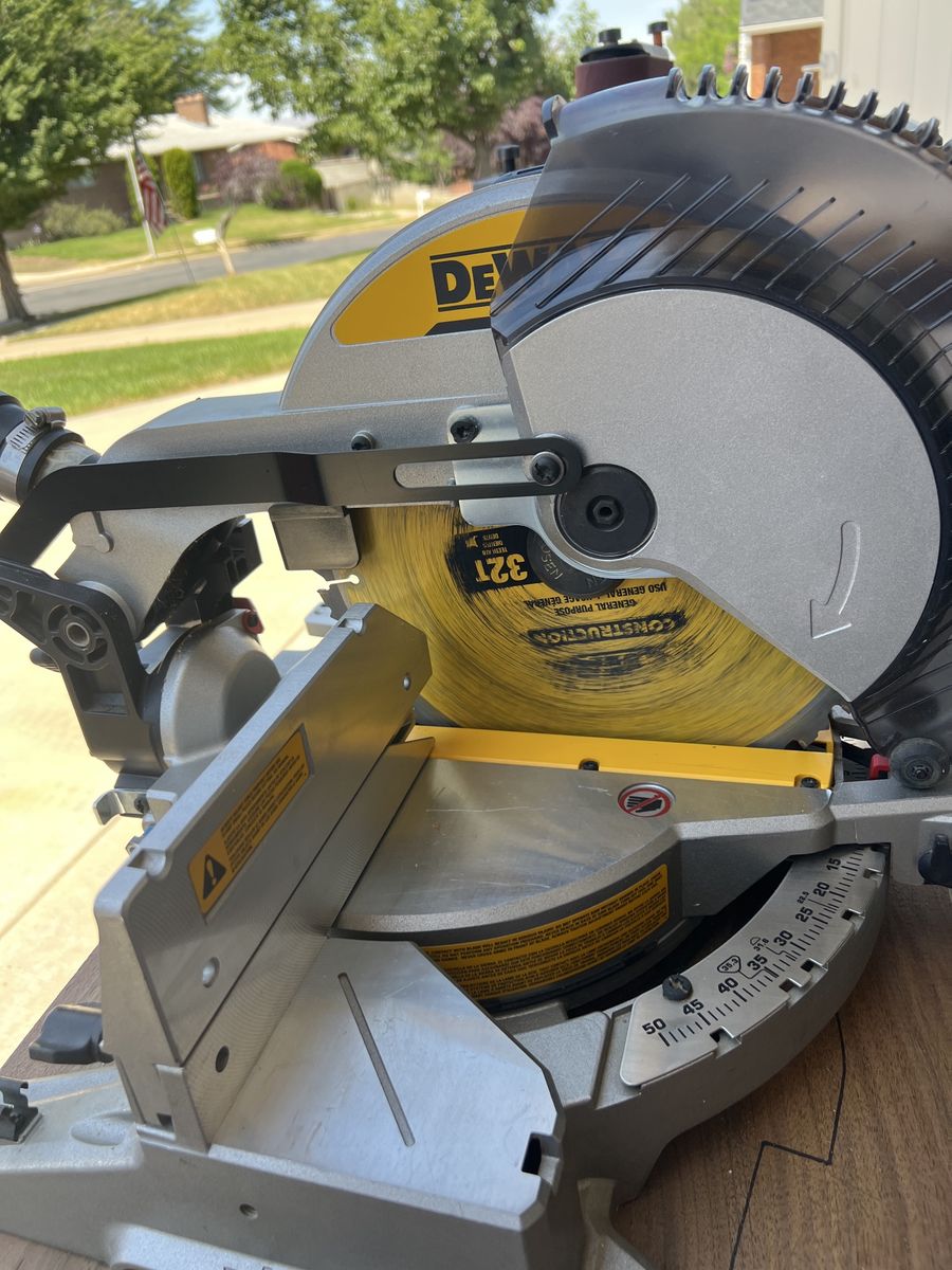 Dewalt 12” miter saw