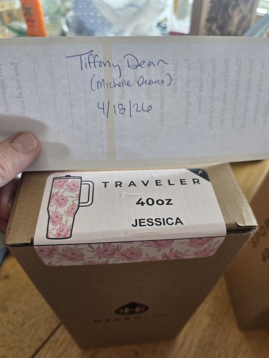 New Limited edition 40 oz Hydrojug Jessica