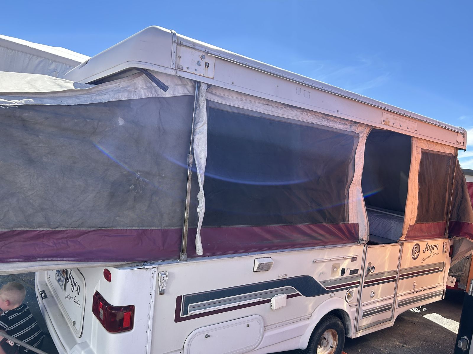 Jayco pop up camping trailer