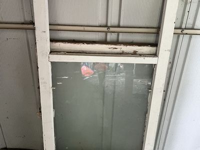 Vintage Wood Frame and aluminum frame Windows