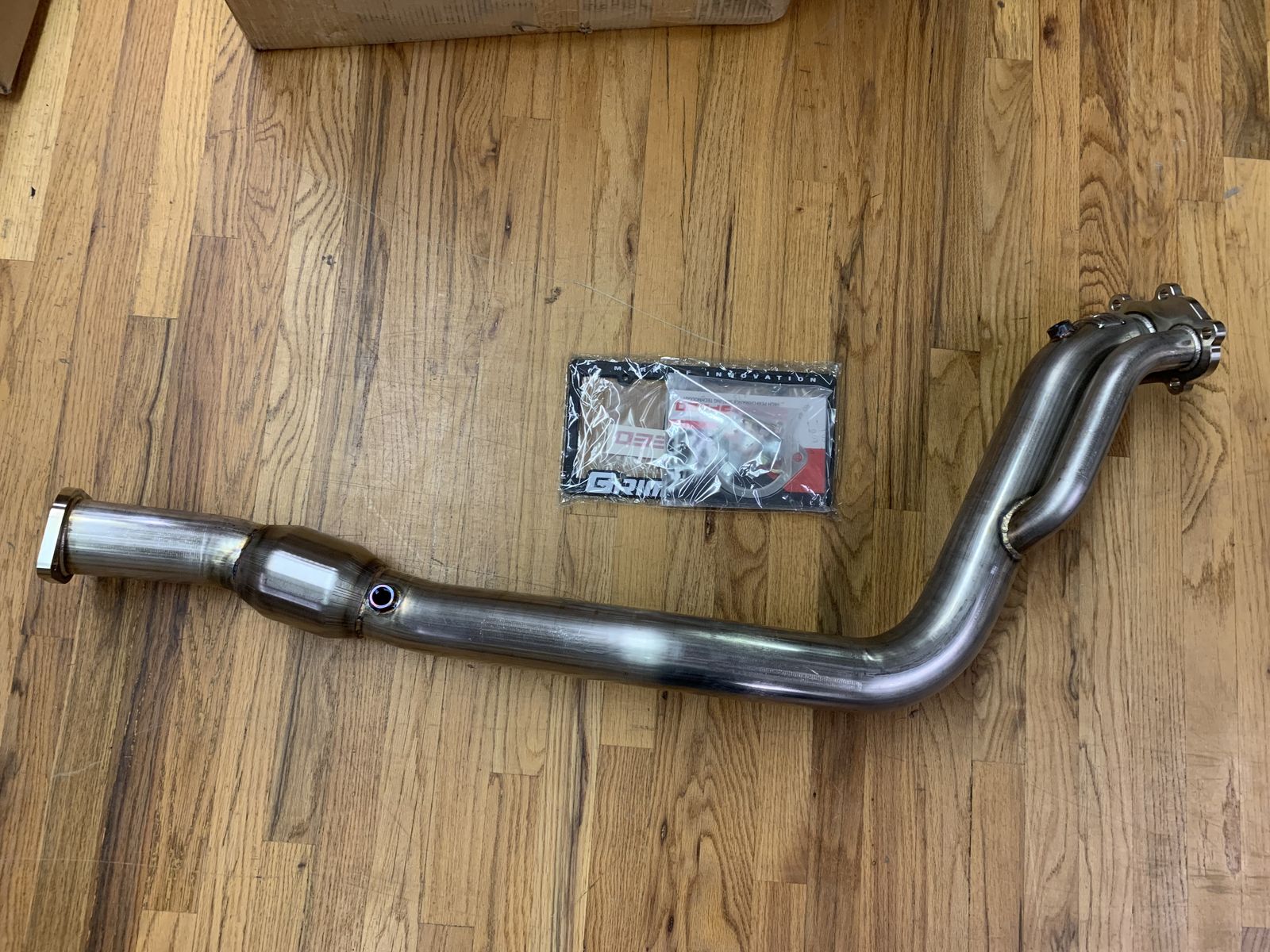 GrimmSpeed Limited Divorced Wastegate Down Pipe for 2008-2021 Subaru WRX STI WRXSTI 007098