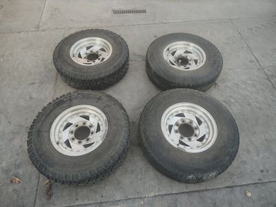 8x6.5x16 aluminum rims