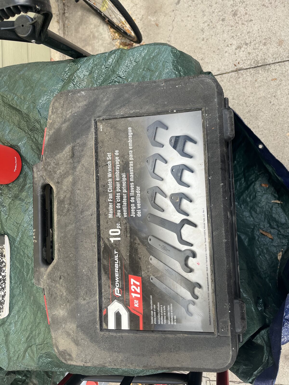 Powerbuilt master fan wrench set