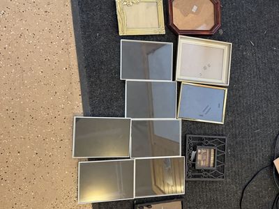 Assorted Picture Frames - Various Sizes & Styles