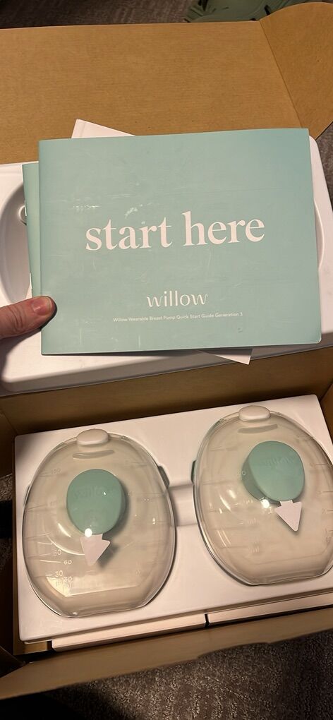 Willow GO Pump- Unused, Open Box
