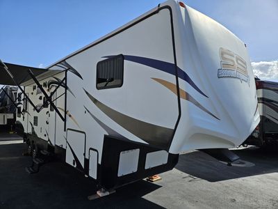 2014 PCW Sand Sport Super 305 Toy Hauler 12ft Garage! Generator!