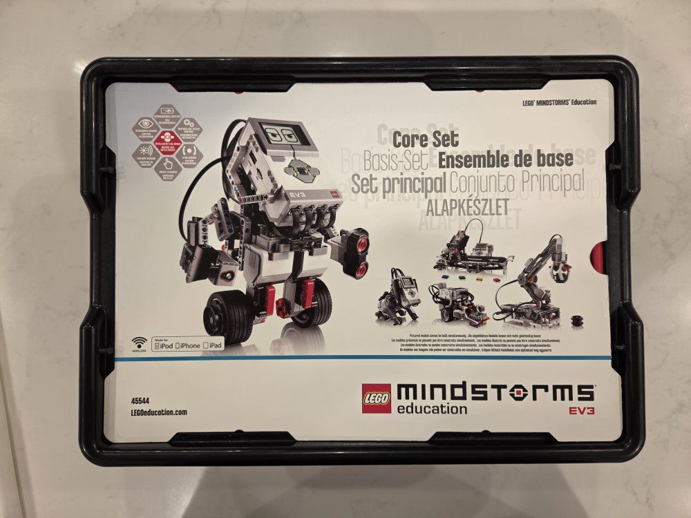 LEGO Mindstorms Education EV3 Core Set 45544 - 541 Pcs - Ages 10-21 - Complete Robotics Kit