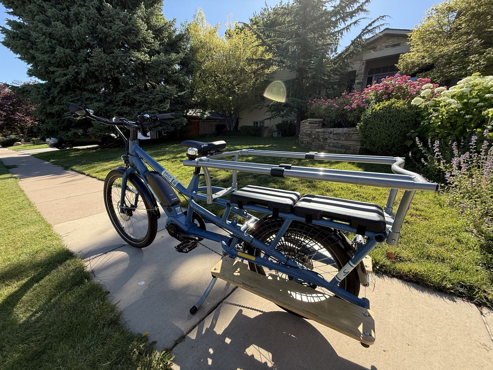 Yuba Spicy Curry Cargo Electric Bike for Sale