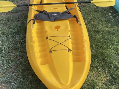 Lifetime Tandem Kayak Sit-On-Top Blue with Seats and Paddles