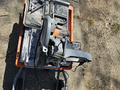 Ridgid 10' wet tile saw