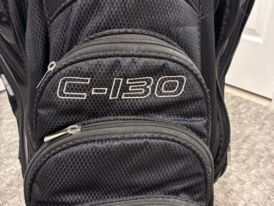 Sun Mountain C-130 Cart Golf Bag - Black