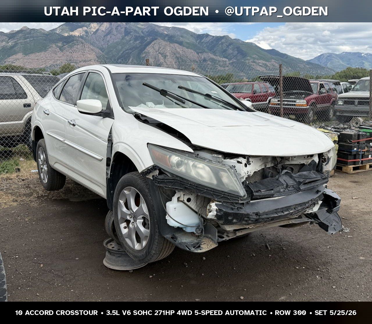 2010 Honda Accord Crosstour Parts - UTPAP Ogden
