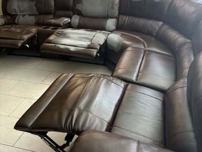 Manual Recliner Sectional Sofa