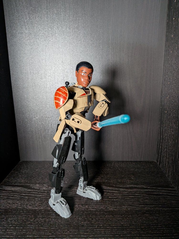 LEGO Star Wars Finn Buildable Figure with Lightsaber - Model 75116 (Used)