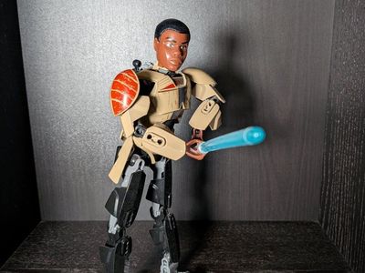 LEGO Star Wars Finn Buildable Figure with Lightsaber - Model 75116 (Used)