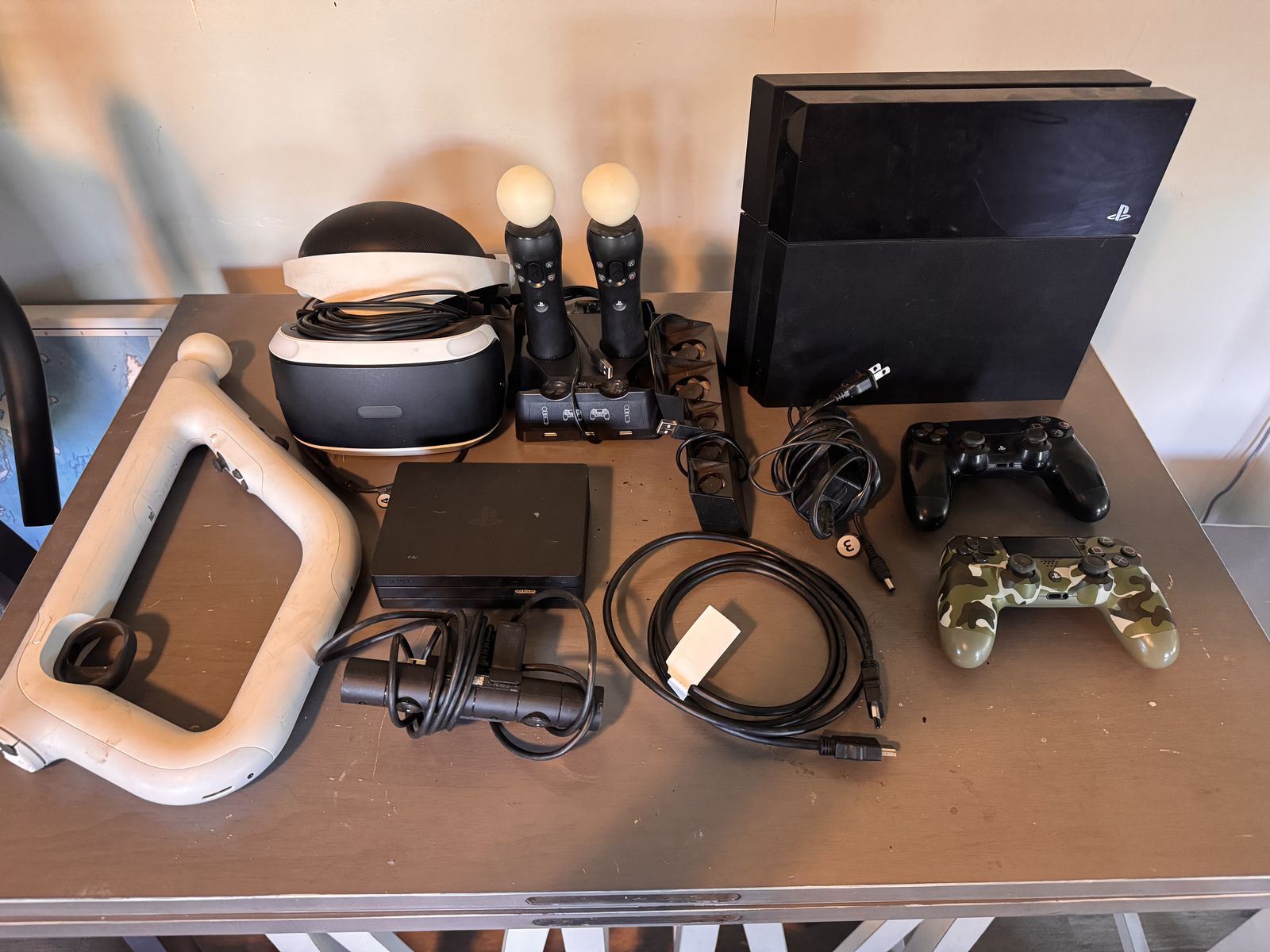 Sony PlayStation 4 PS4 2TB HD Console Bundle with PS VR Headset, Controllers, and Accessories