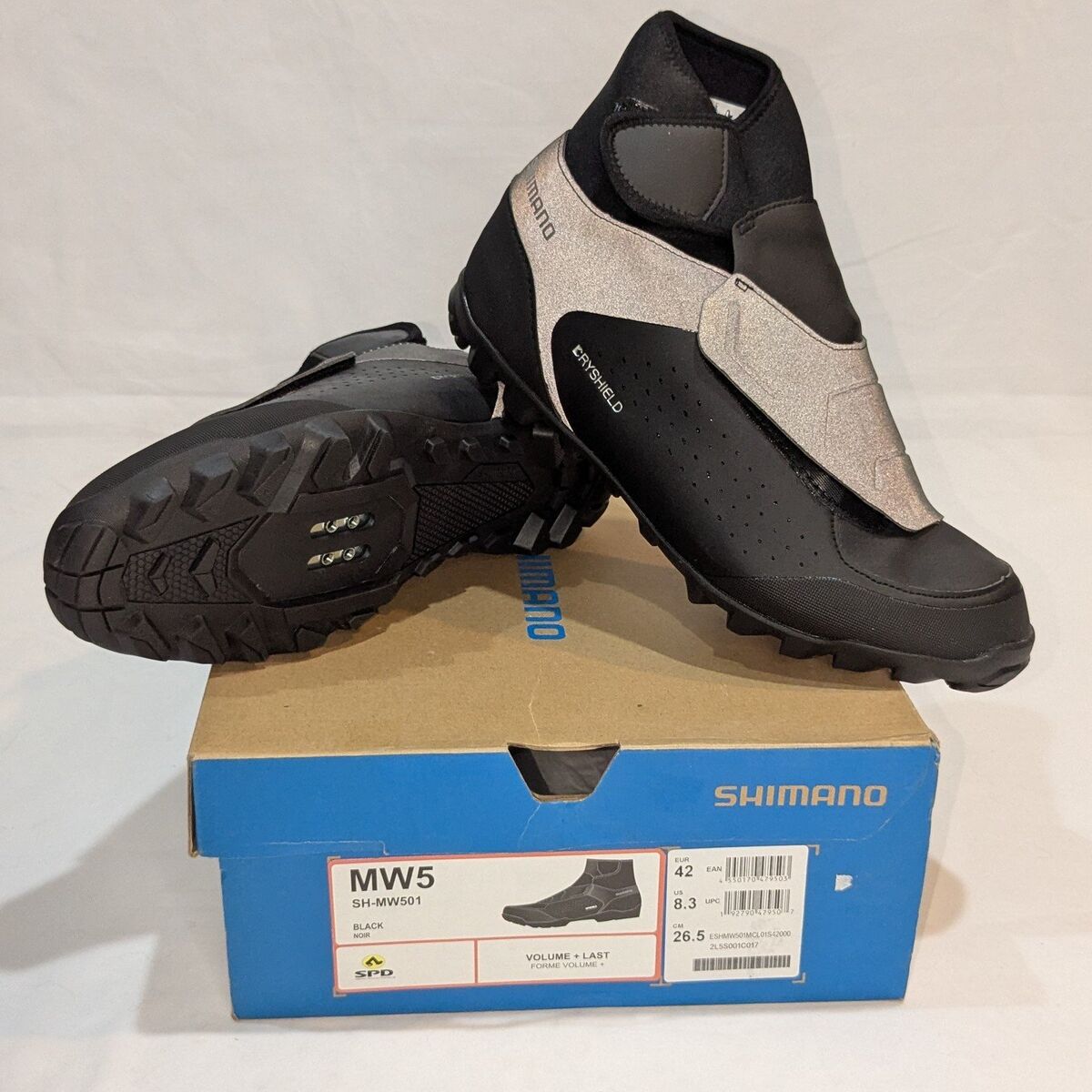 Shimano MW5 cycling boots M's 8.3 US 42 EU