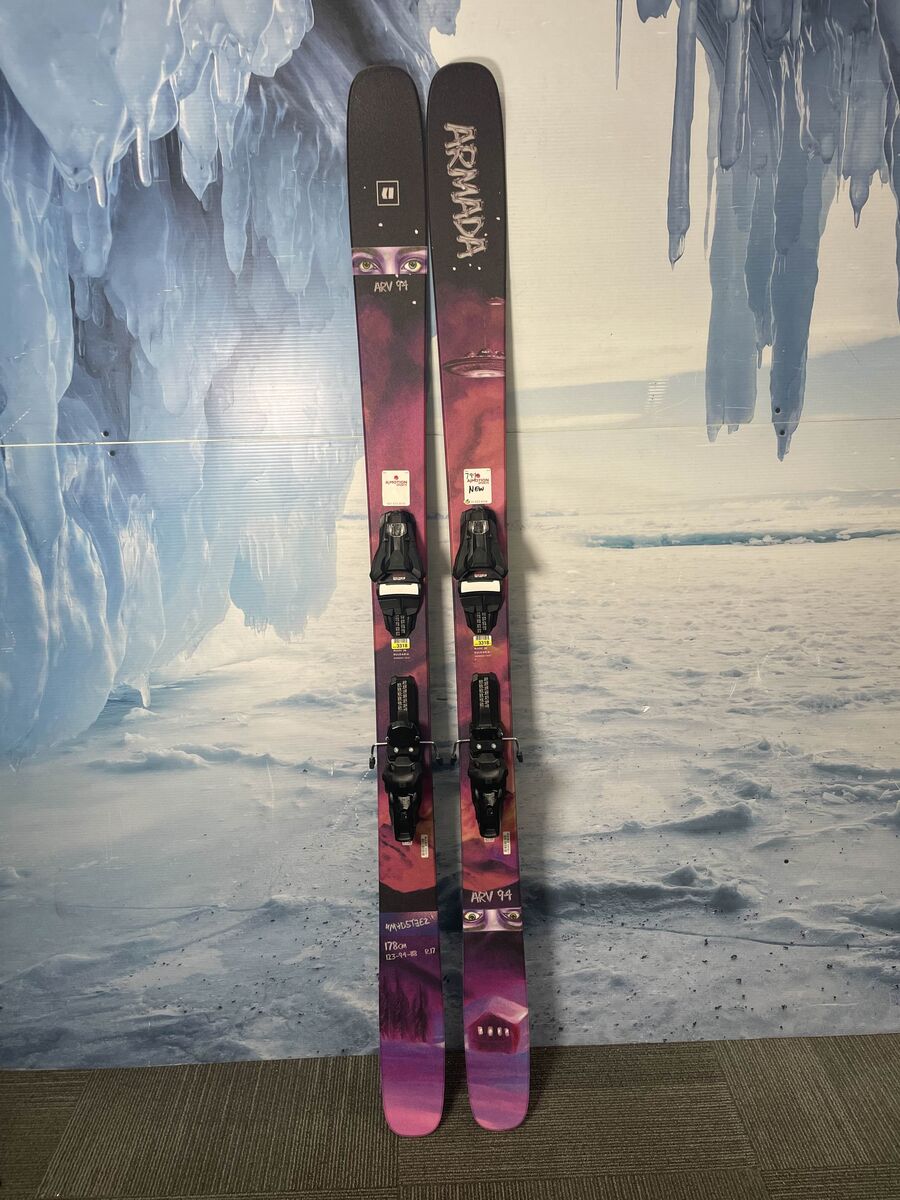 Armada Arv 94R Ski w/ Armada Strive 11 Demo Bindings - 178CM-Lightly Used(2026)